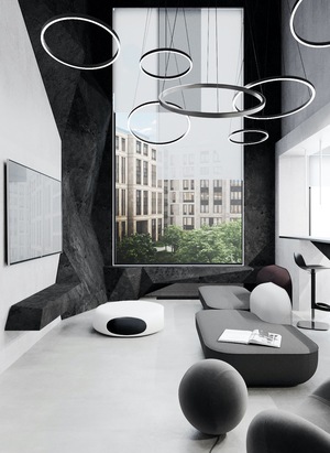 ЖК Wine house. Дизайн интерьера (3D)