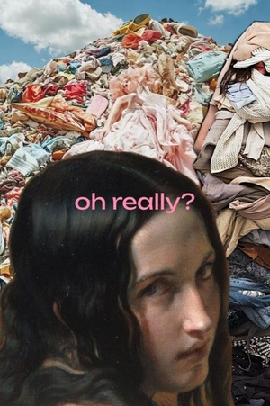 fast fashion. just think about it