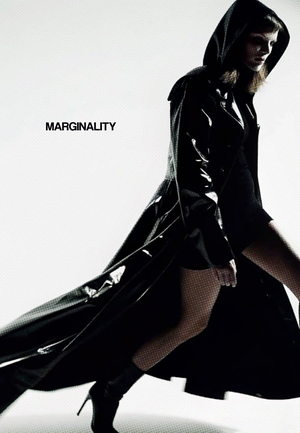 Communication theory: MARGINALITY clothing brand.