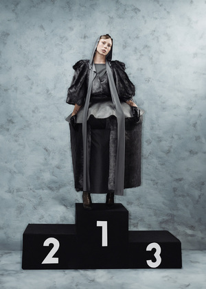 Сет-дизайн для фэшн-съемки проекта «Слава»