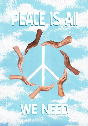 Respect Life. Protect Peace. Уважай жизнь. Защищай мир.