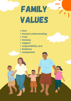 FAMILY VALUES