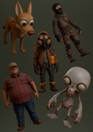 Создание мерча для игры с использованием ИИ