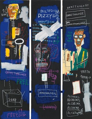 Анализ визуального кода Жан-Мишеля Баскии через музыку Чарли Паркера