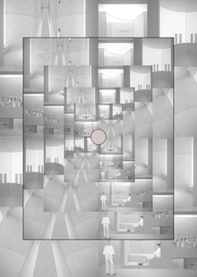 Концепция офисного пространства бренда luni