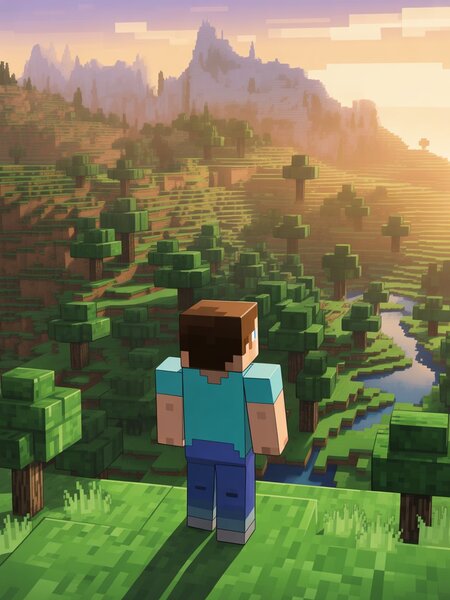 Анализ биомов Minecraft с точки зрения ресурсов и сложности выживания