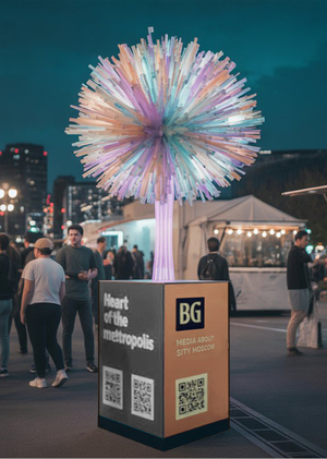 Инсталляция для медиа «Большой Город»