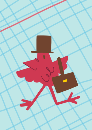 Ходят ли птицы на работу?