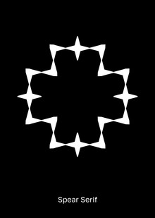 Шрифт Spear Serif
