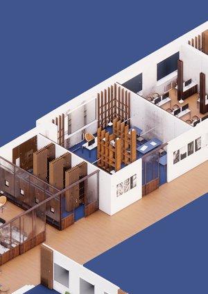 Альбом чертежей дизайн-проекта учебного кластера