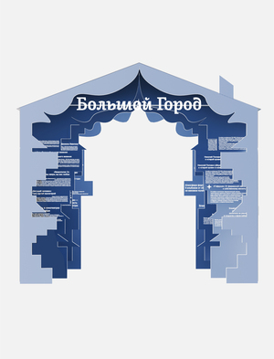 Инсталляция для издания «Большой Город» 