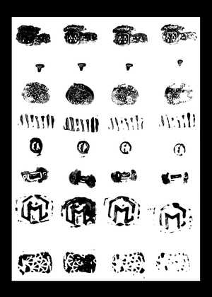 Графическая серия «Гений Места Урбаншифр»