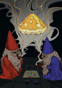 Столкновение мудрых гномов