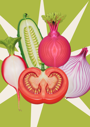 Создание 3д моделей овощей инструментами ИИ