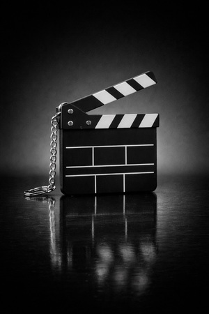 Серия брелков в виде кинопроизводственной атрибутики 