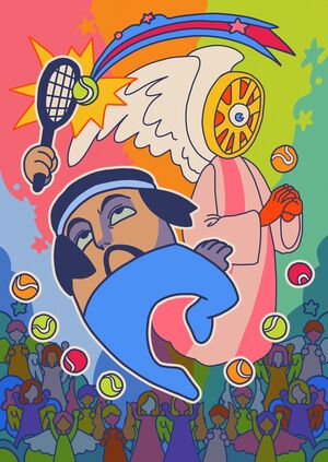 Biblically accurate tennis