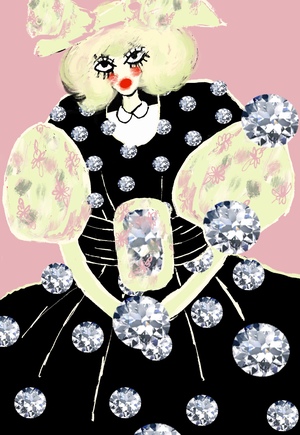 Фэшн коллаж\Платье бренда