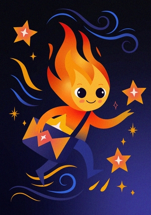 Огонёк в ночи