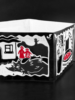 Книга рор-uр по мотивам «Красная Шапочка»