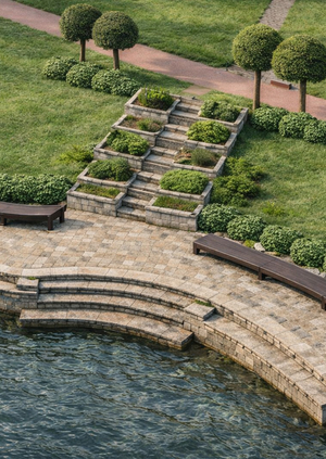 Модульный сад «Театр реки»