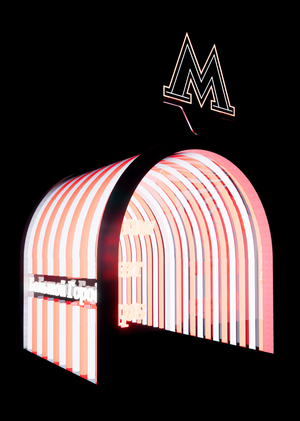 Проект инсталляции "MOSCOW NEVER SLEEPS"