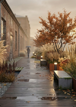 Средовая концепция сада «Между камнем и&nbsp;водой»