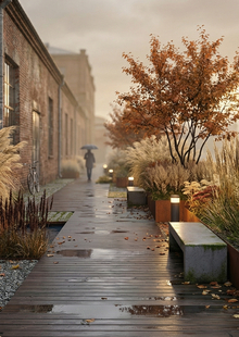 Средовая концепция сада «Между камнем и&nbsp;водой»