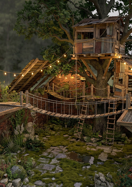 Сад "Руины Скакодуба"