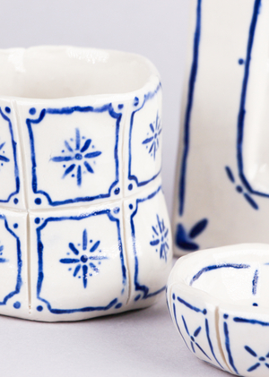 Голубые изразцы