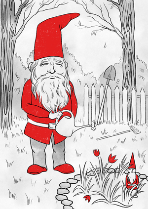 Садовый гном