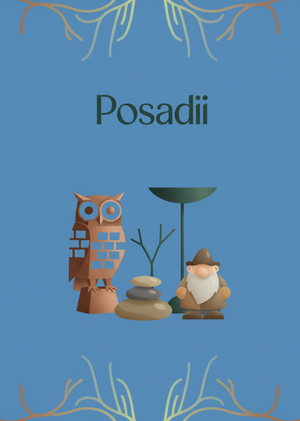 Стартап бренда садовых фигур "Posadii"