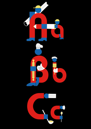 Алфавит с образованием