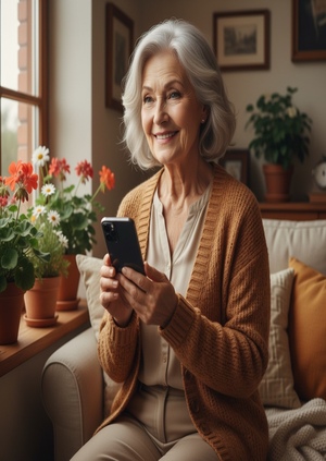 Приложение для обучения пожилых людей использованию телефона