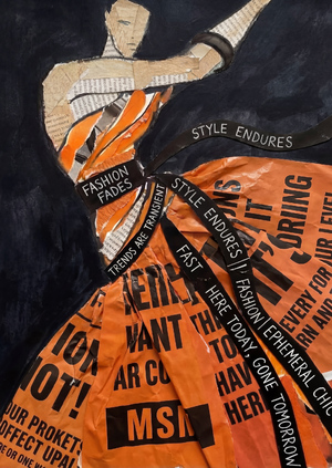 Коллаж-конструктор: платье Viktor&Rolf