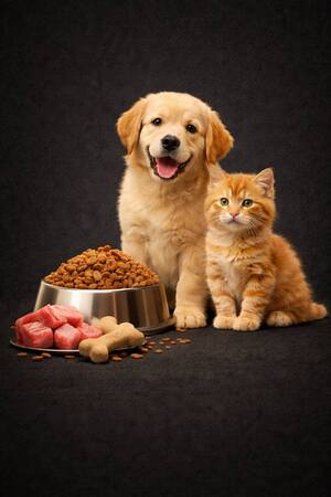 ИИ-ребрендинг для бренда кормов для животных