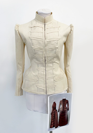 Жакет Императрицы Марии Федоровны. Технология