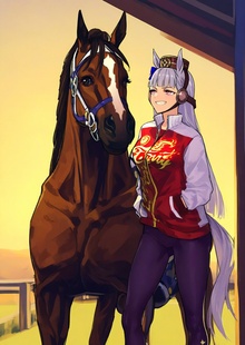 Скаковые лошади через призму Umamusume: Pretty Derby Скаковые лошади через призму Umamusume: Pretty Derby