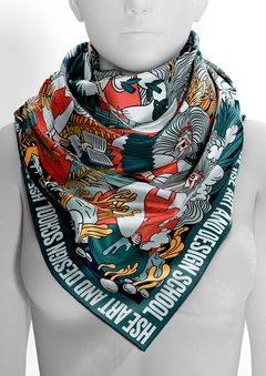 Принты для мерча Школы Дизайна

