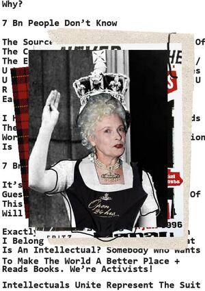 Оформление витрин магазина для бренда "VIVIENNE WESTWOOD"