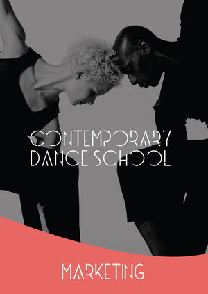Разработка бренда школы танца контемпорари. Маркетинг
