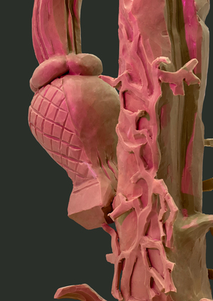 Абстракционая скульптура