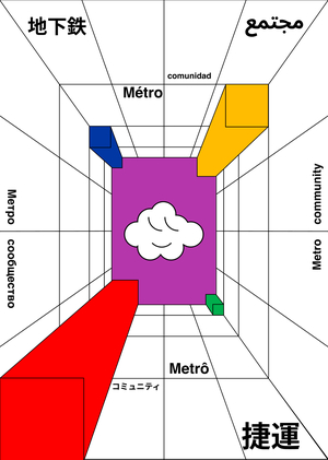 Плакаты метро-сообщества «Мытро»