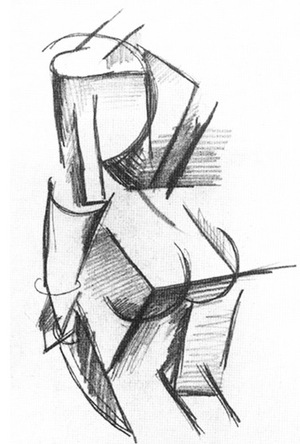 Эволюция геометрической формы в живописи Любови Поповой