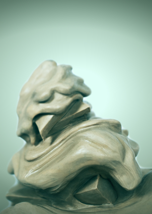 Абстрактная скульптура «Весна»