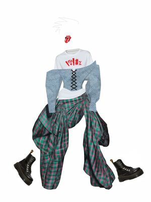 Фэшн коллаж