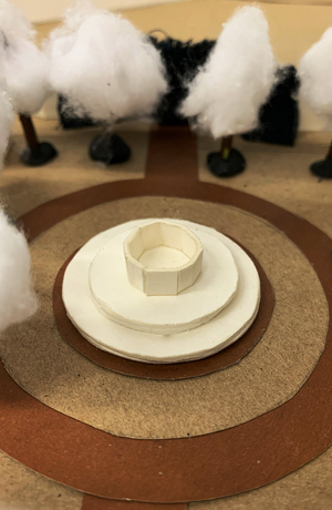 Макет выставки "Новое сложение"