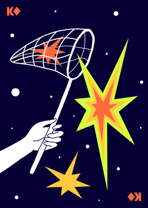 Постигая космос: авторские игральные карты