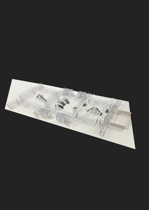 „Конструктор взгляда“. Макет выставочного пространства