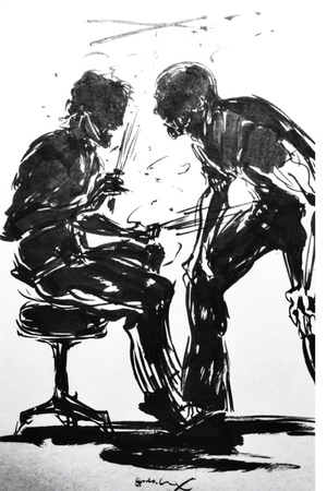 Визуализация джазового столкновения: импровизация как хаос