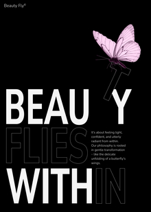 Плакаты для салона Beauty fly Плакаты для салона Beauty fly